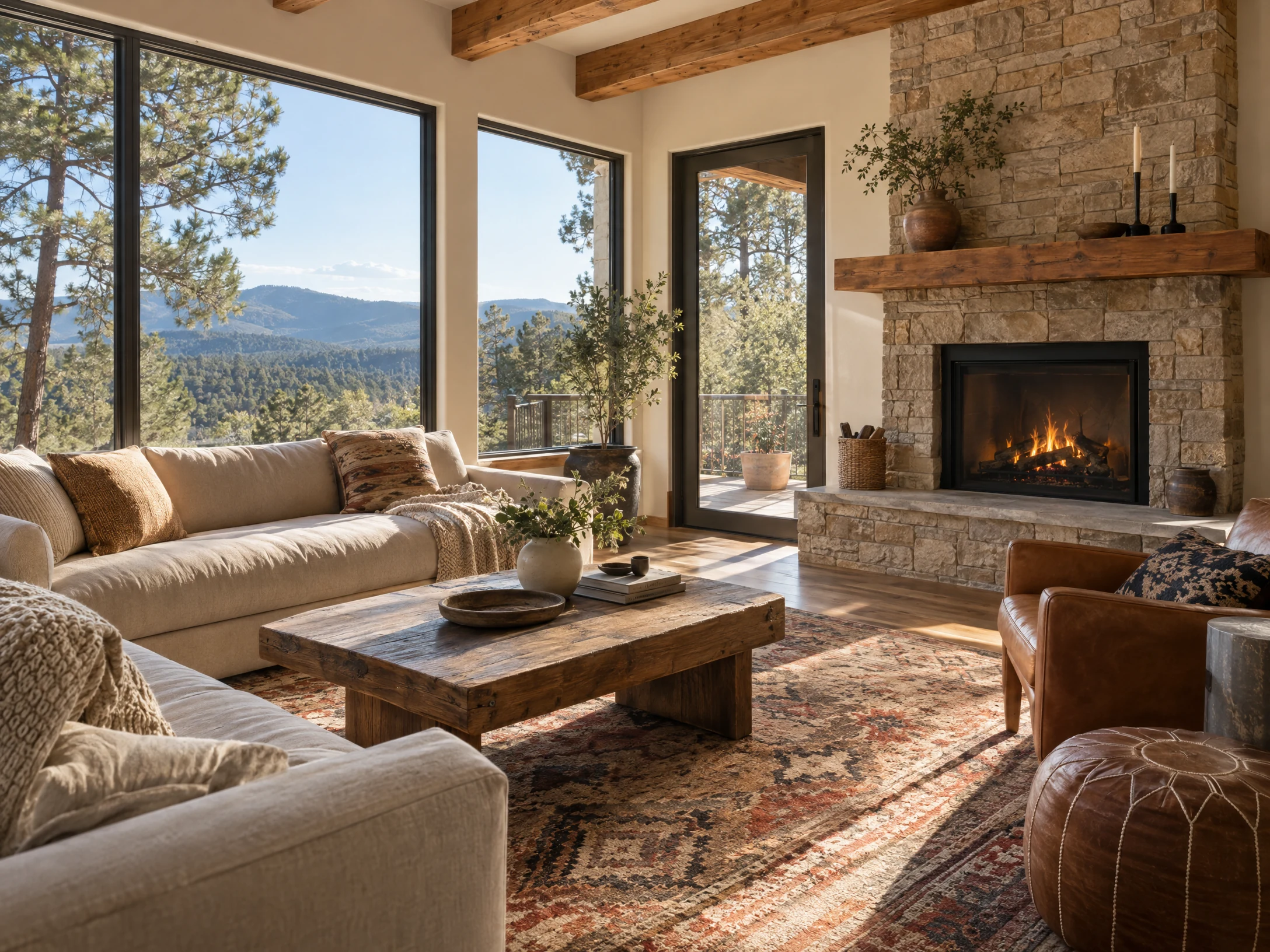 Illustrative homeowner scenario: sun-exposed rooms